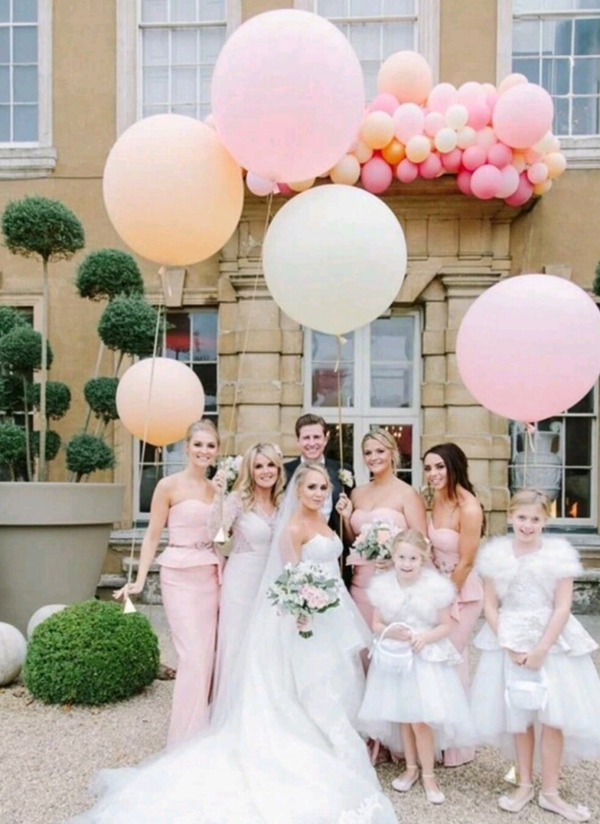 Heliumballonnen als fotomateriaal