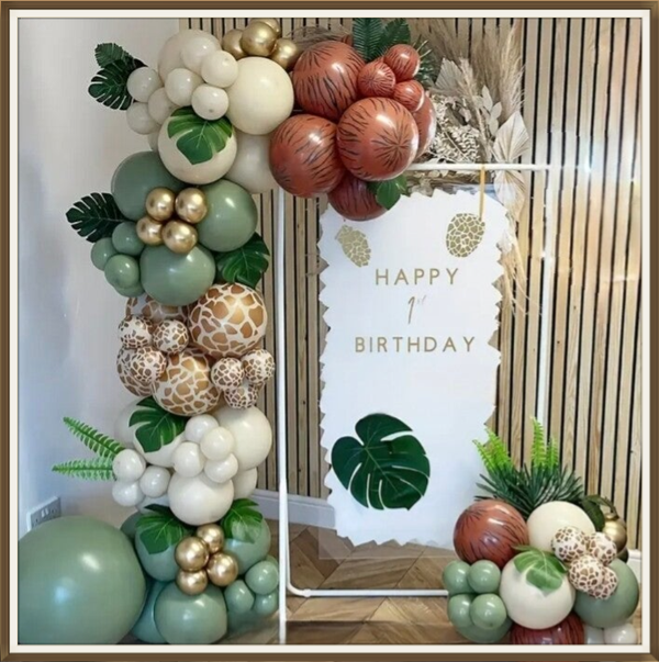 Backdrop met tekstbord