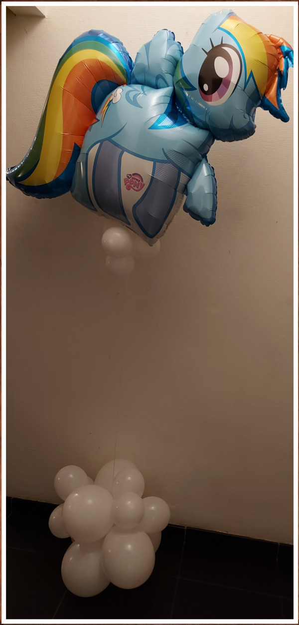 Verjaardagsballon Little pony