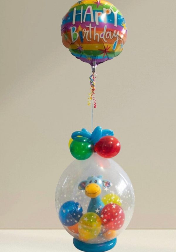 Stuffer met verjaardagsballon