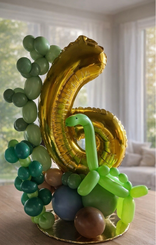 Een dino-fan is jarig