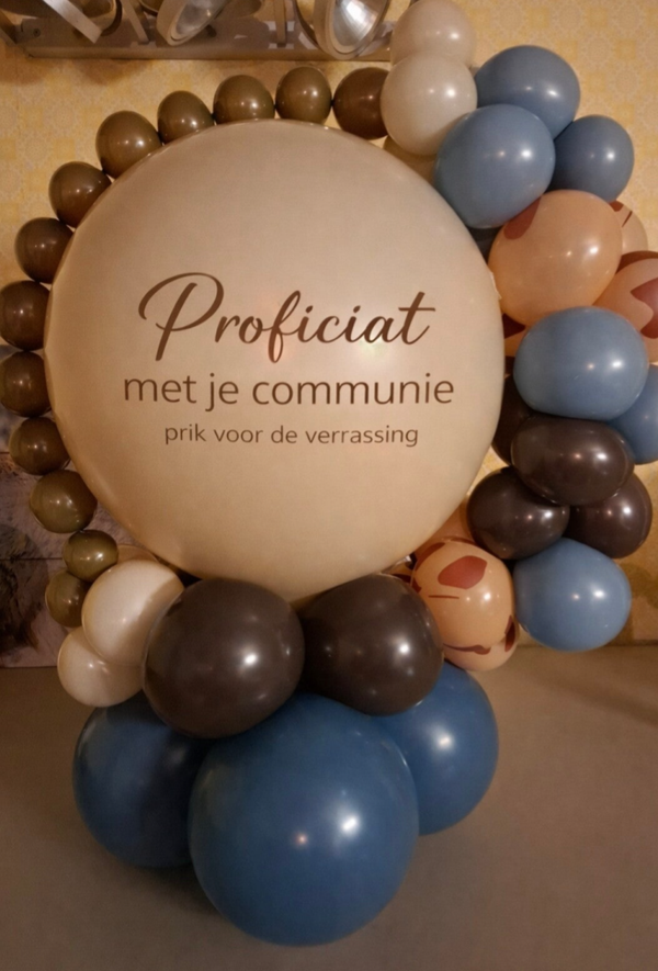 Communie prikballon "jungle"