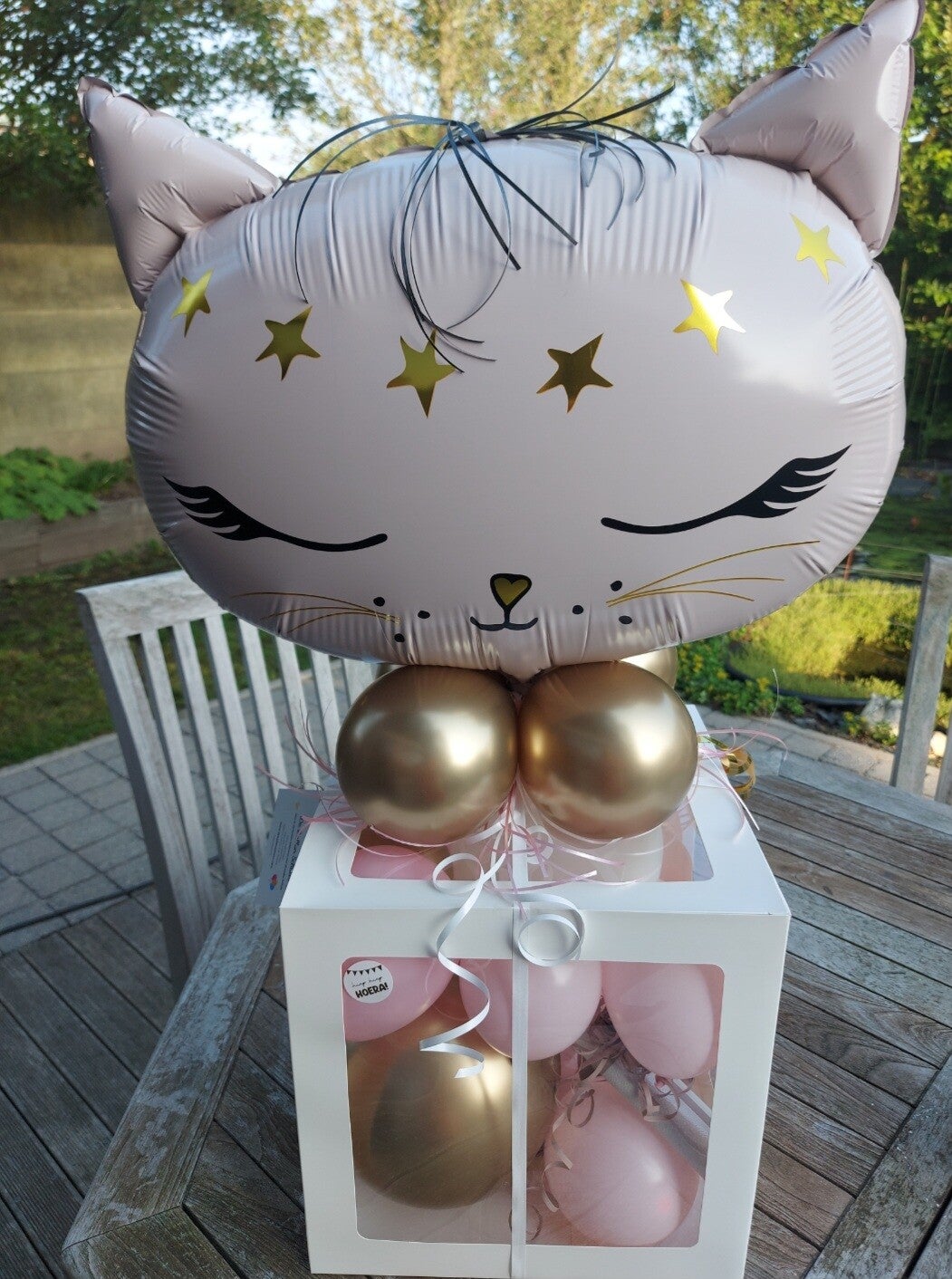 Cadeaubox jarige kat