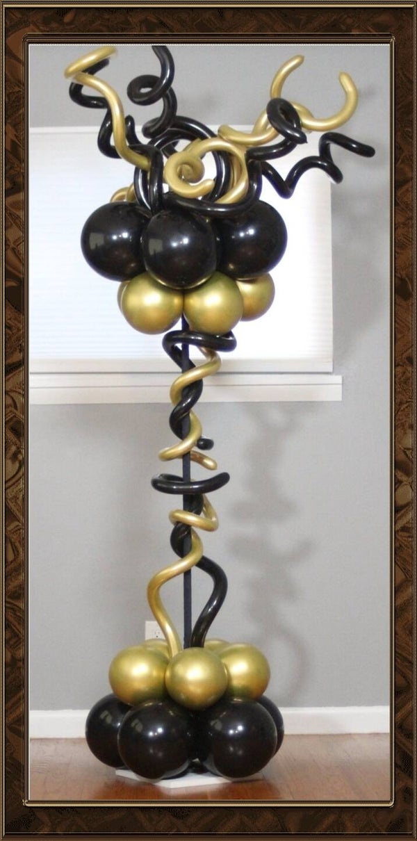 Gekke pilaar feestelijk