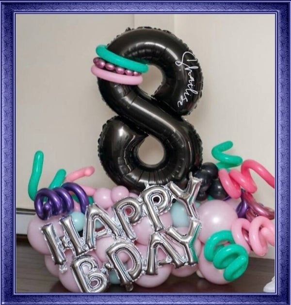 Ballonblok Happy Bday