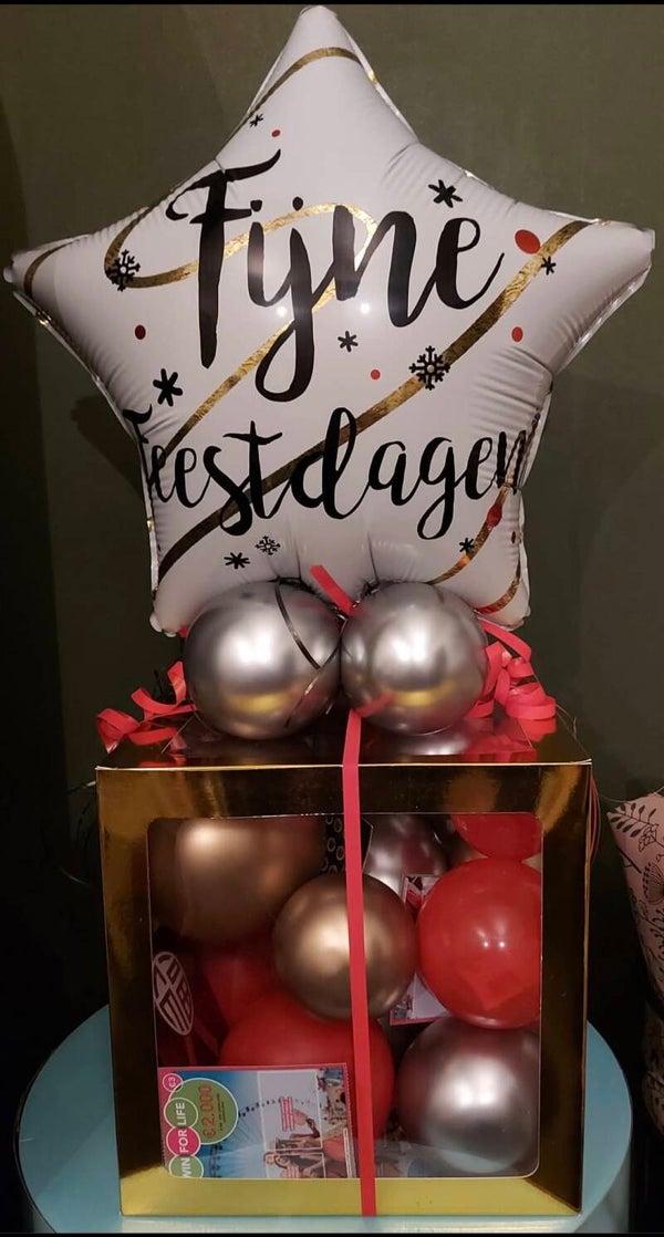 Cadeaubox Kerst met krasloten