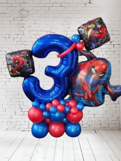 Cijferblok spiderman