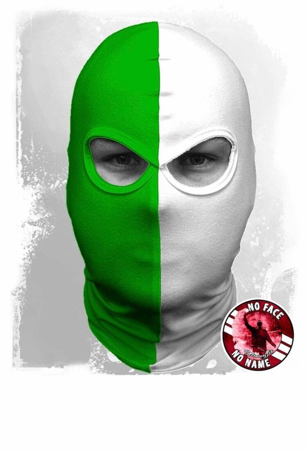 Balaclava Green- white