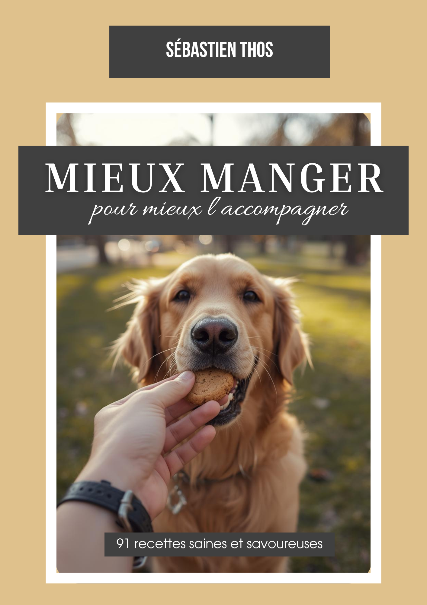 Livre de cuisine - Mieux manger pour mieux l'accompagner