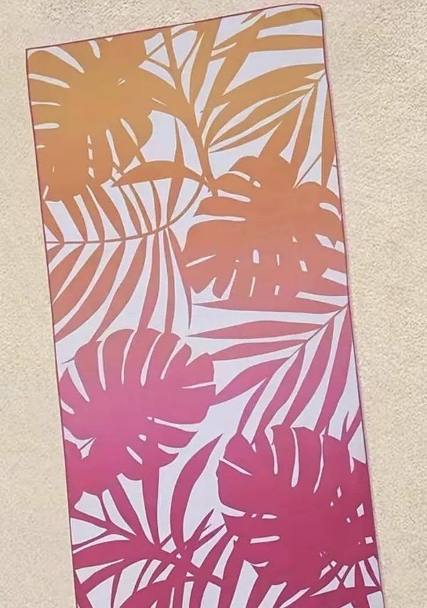 0093N - Serviette de plage Tropical