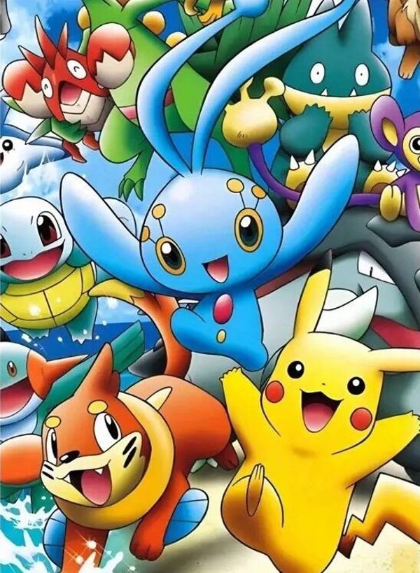 0121E - Peinture diamant Pokemon