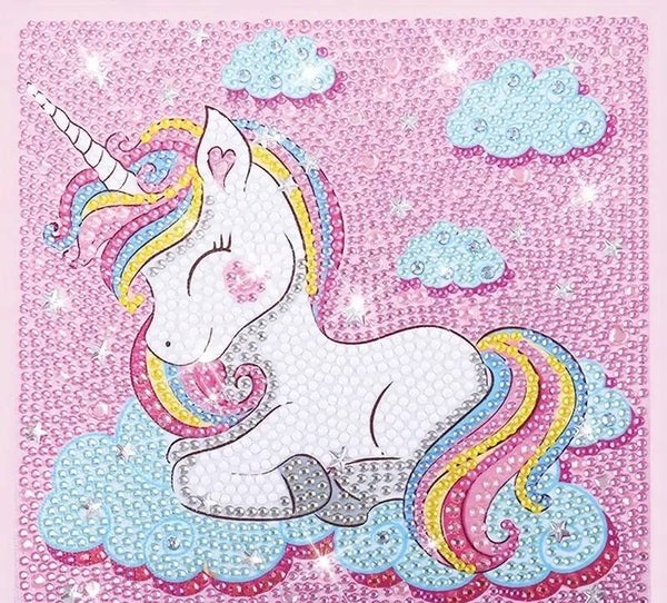 0123E - Peinture diamant Licorne
