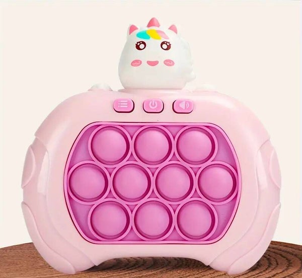 0142R - Console de jeu bulles pop Licorne