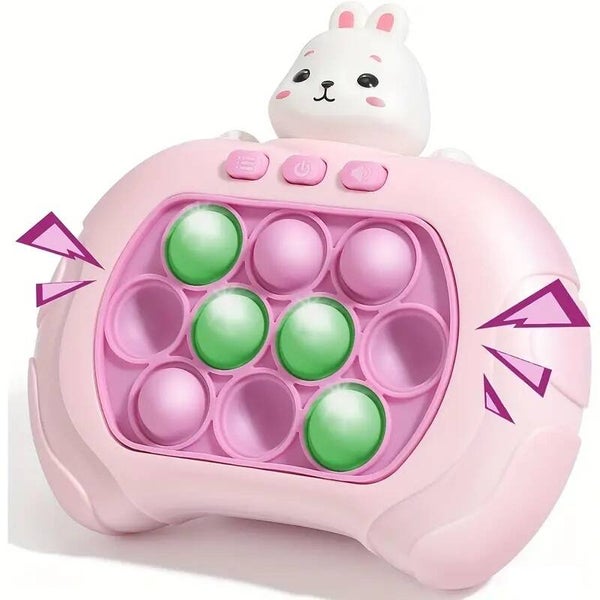 0144R - Console de jeu bulles pop Lapin