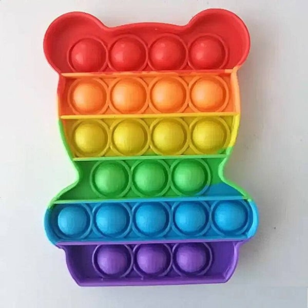 0146R - Jeu bulles pop Ours