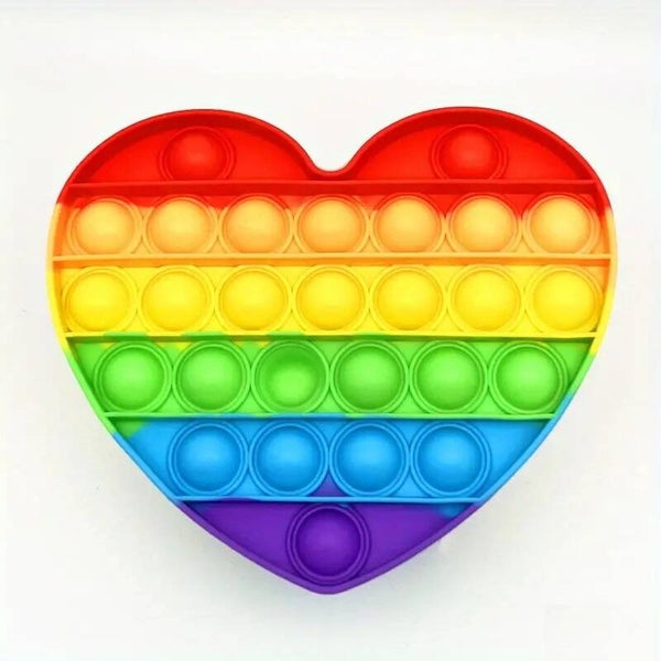 0147R - Jeu bulles pop Coeur