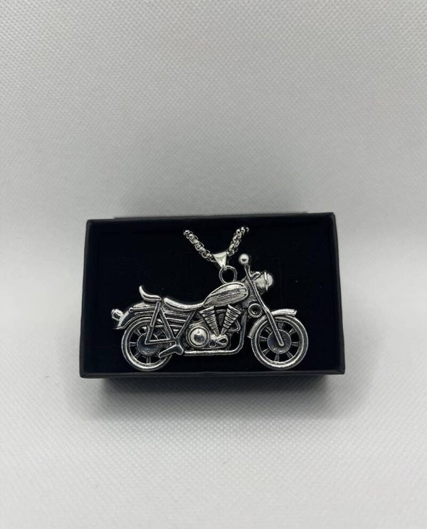0168Q - Coliier pendatif de moto