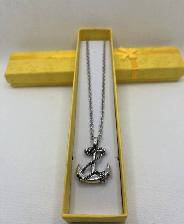 0255Q - Collier pendentif croix