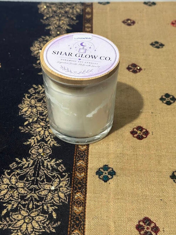 Lavander candle