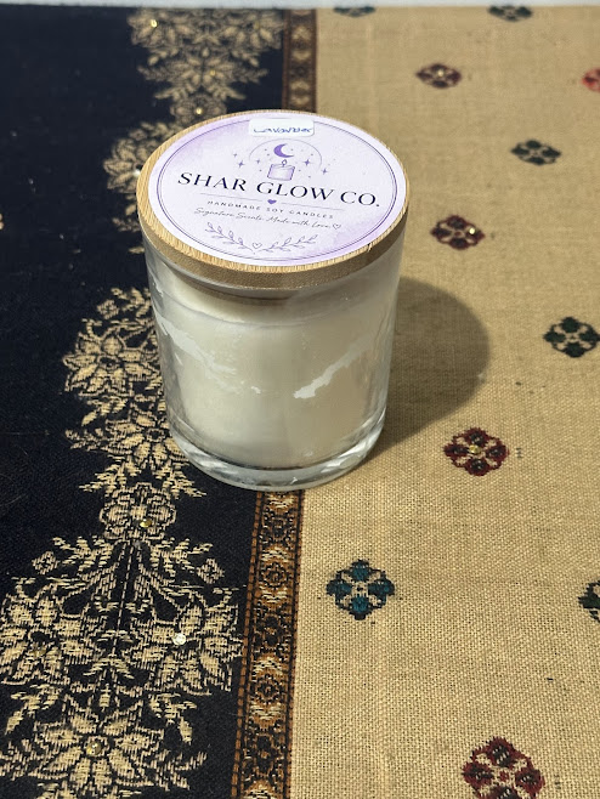 French lavender candle