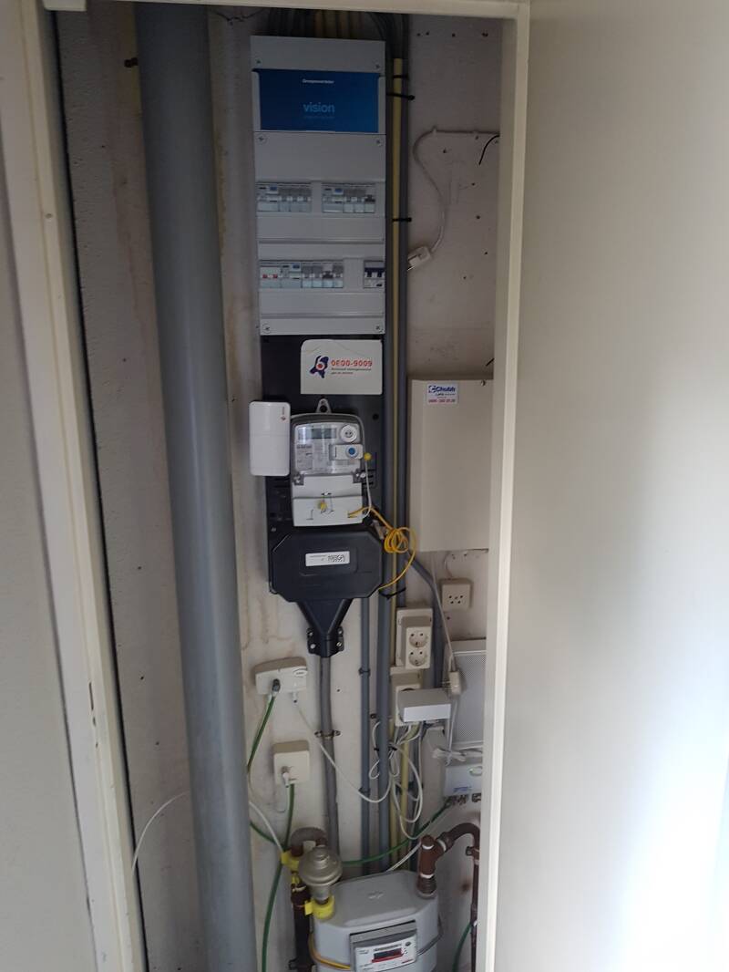 Meterkast vervangen in meterkast