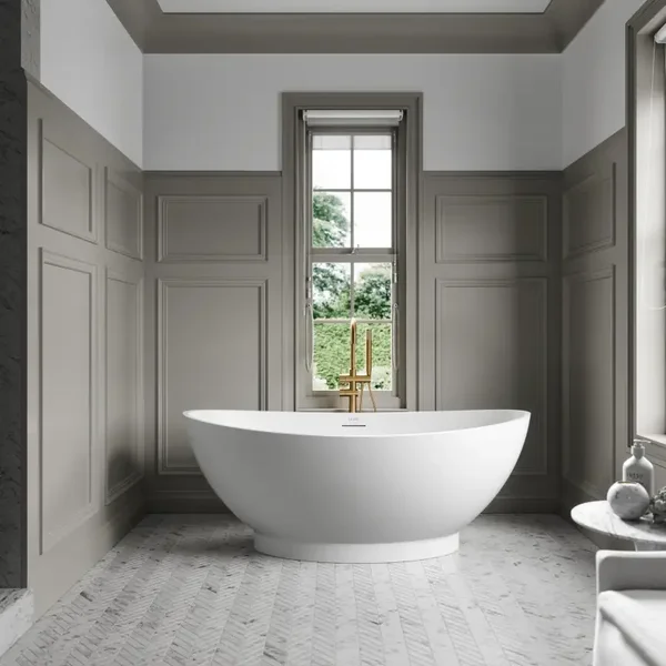 Lusso Light Oasis Mini Freestanding Bath 1550mm