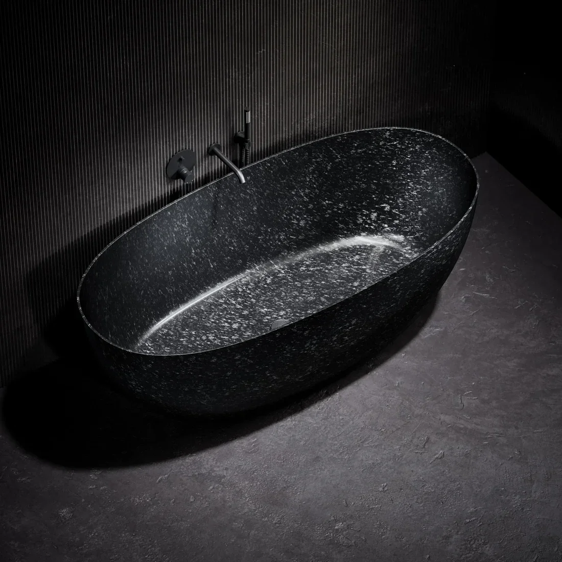 Vivere Forged Carbon Fibre Freestanding Bath 1700mm