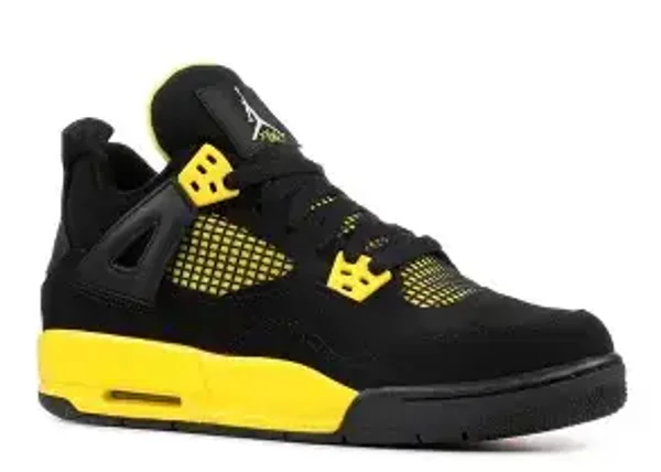 Air Jordan 4's Retro Yellow Thunder 1:1