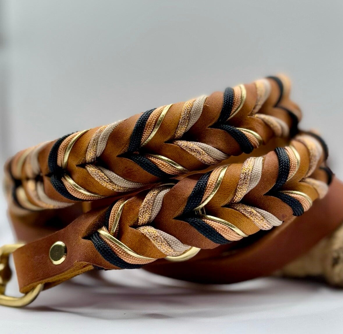 cognac/cognac mit gold