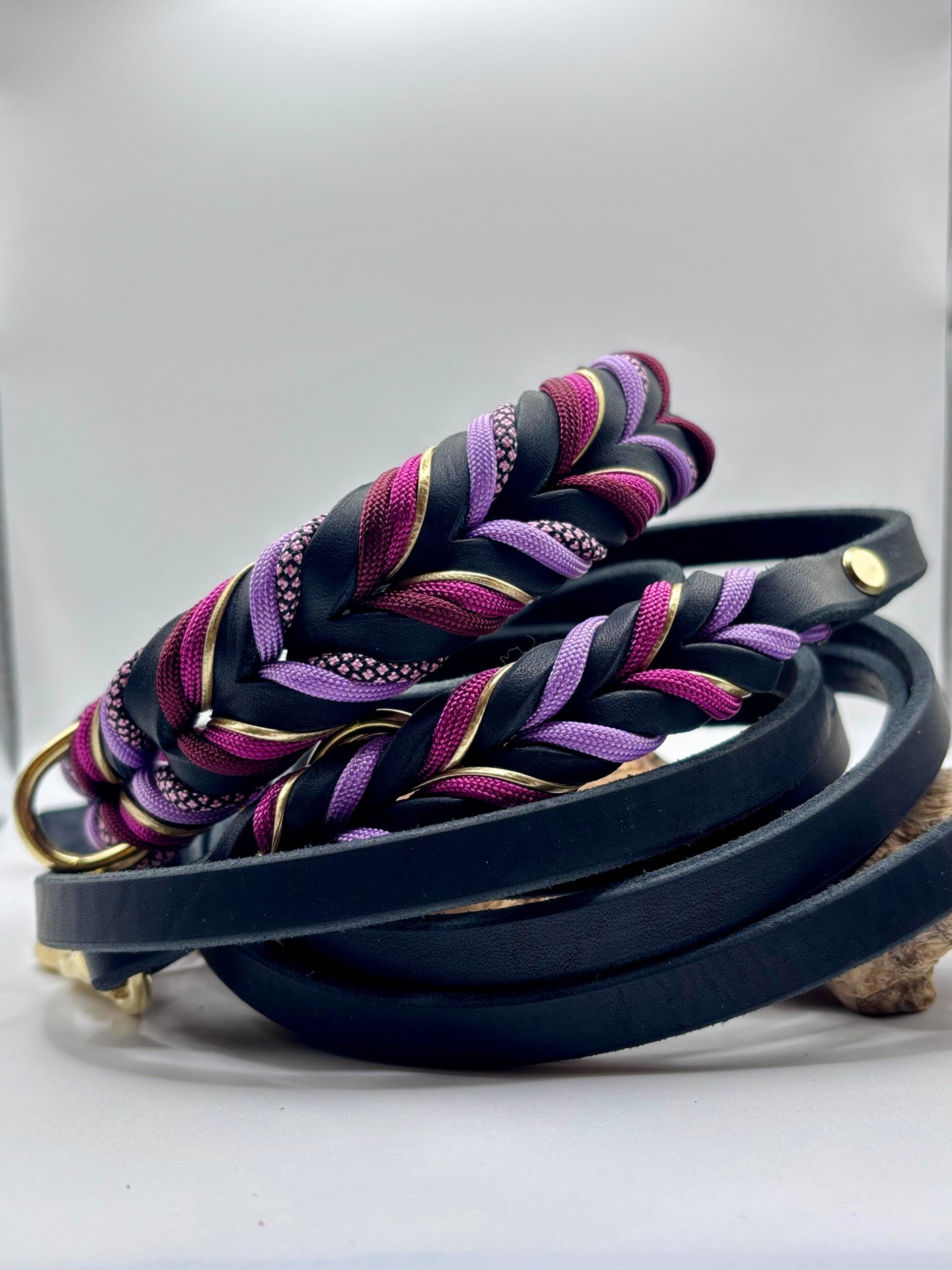 schwarz/lila + bordeaux