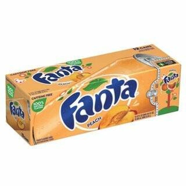 Fanta Peach 12 pack