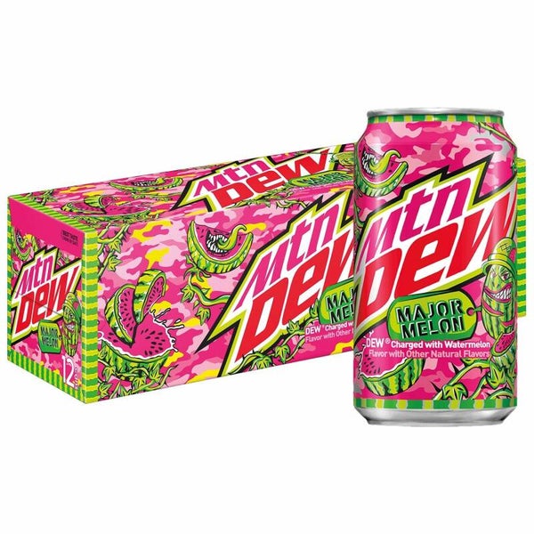 Mountain Dew Major Lemon (LIMITED) 12 pack