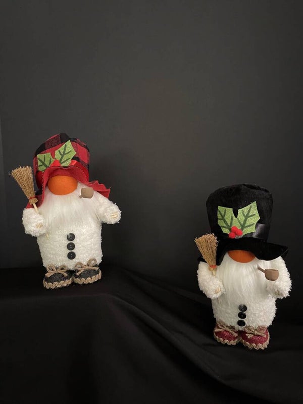 frosty snowman gnomes