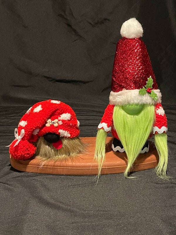 Grinch and max on platform