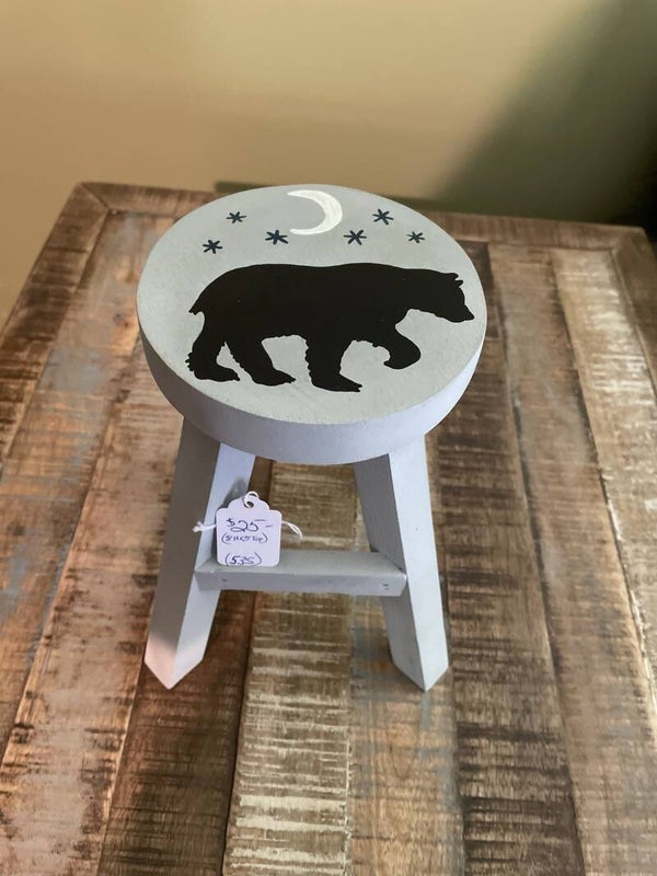 black bear stool