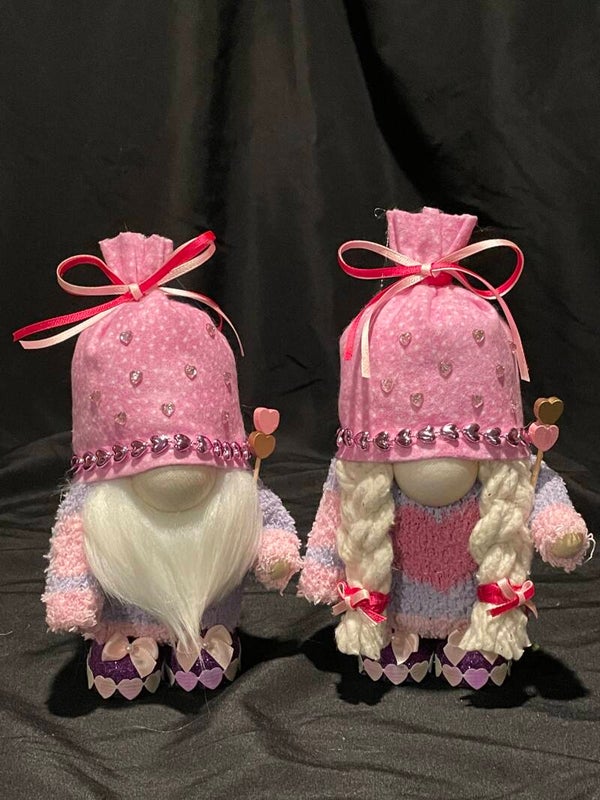Valentine gnome set