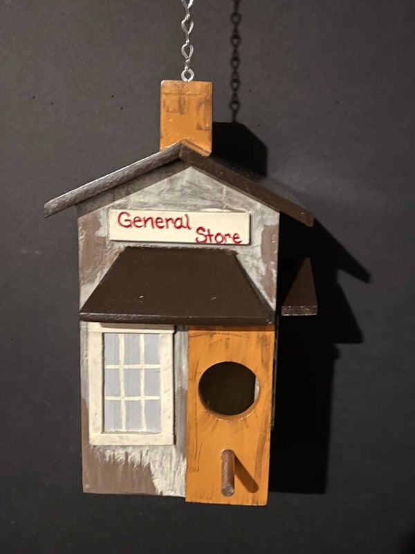 the general store with Pepsi on the side birdhouse