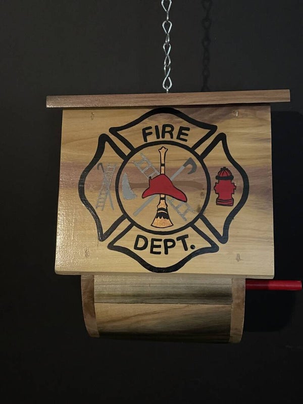 Fire Dept. birdhouse