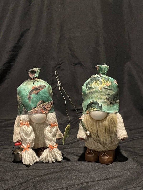 fishing gnome set