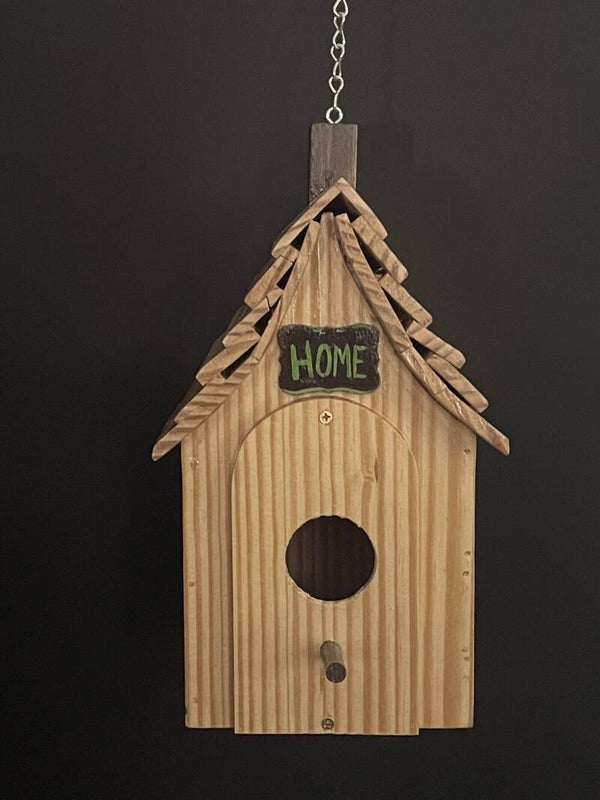 #15 exterior sloped birdhouse