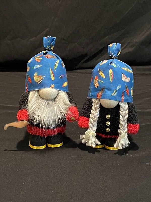 fishing lure gnome set
