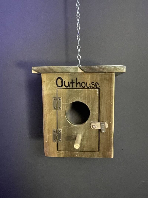 dragon fly out house birdhouse