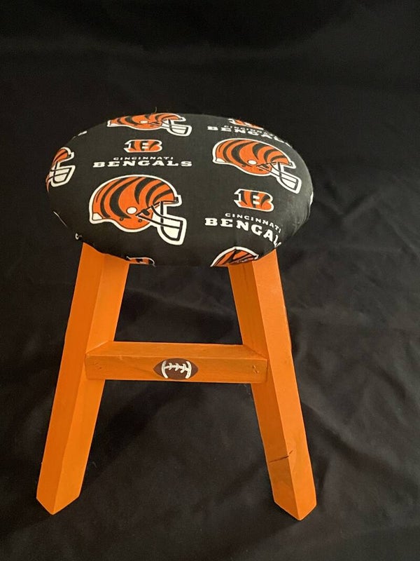 bengals football stool