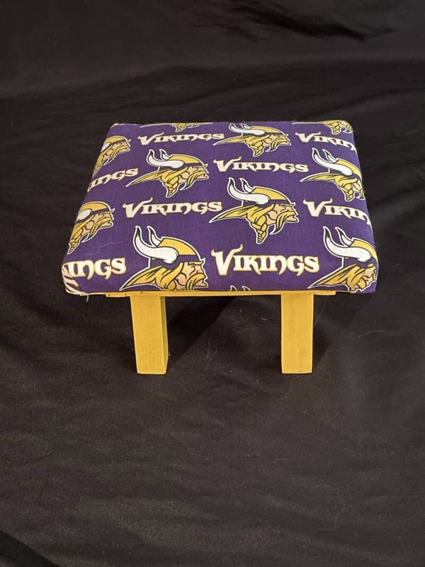 Minnesota Vikings football stool