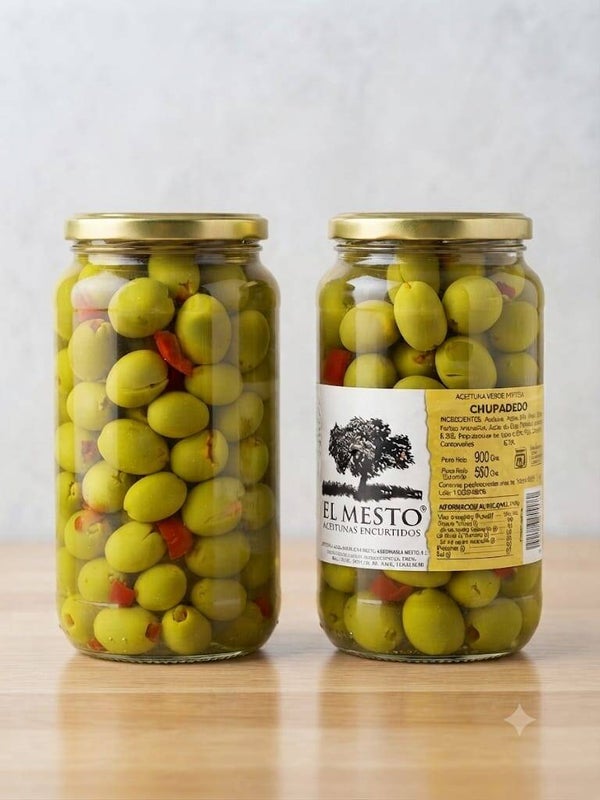 Aceituna Verde Partida Chupadedos