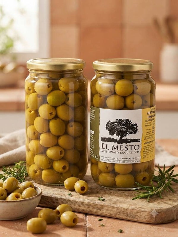 Tarro 1/4 de Galón Aceitunas Deshuesada