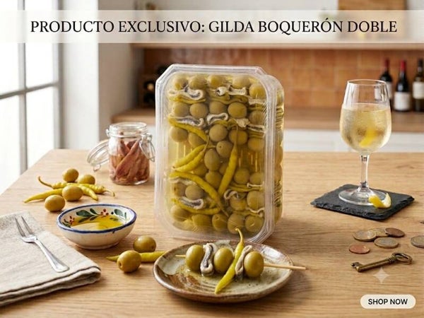 Gilda artesanal doble boqueron*