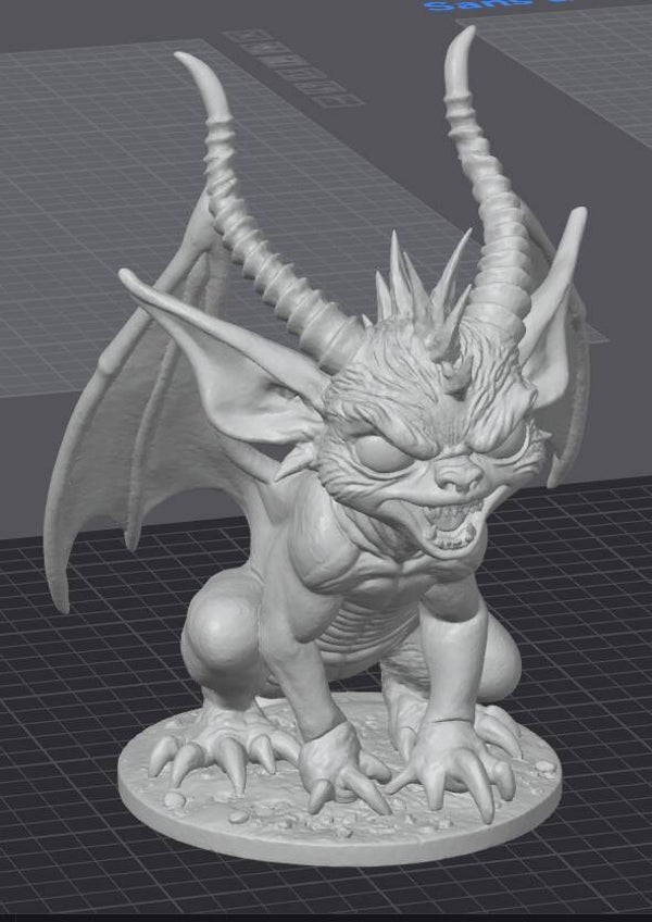 gargouille fichier stl