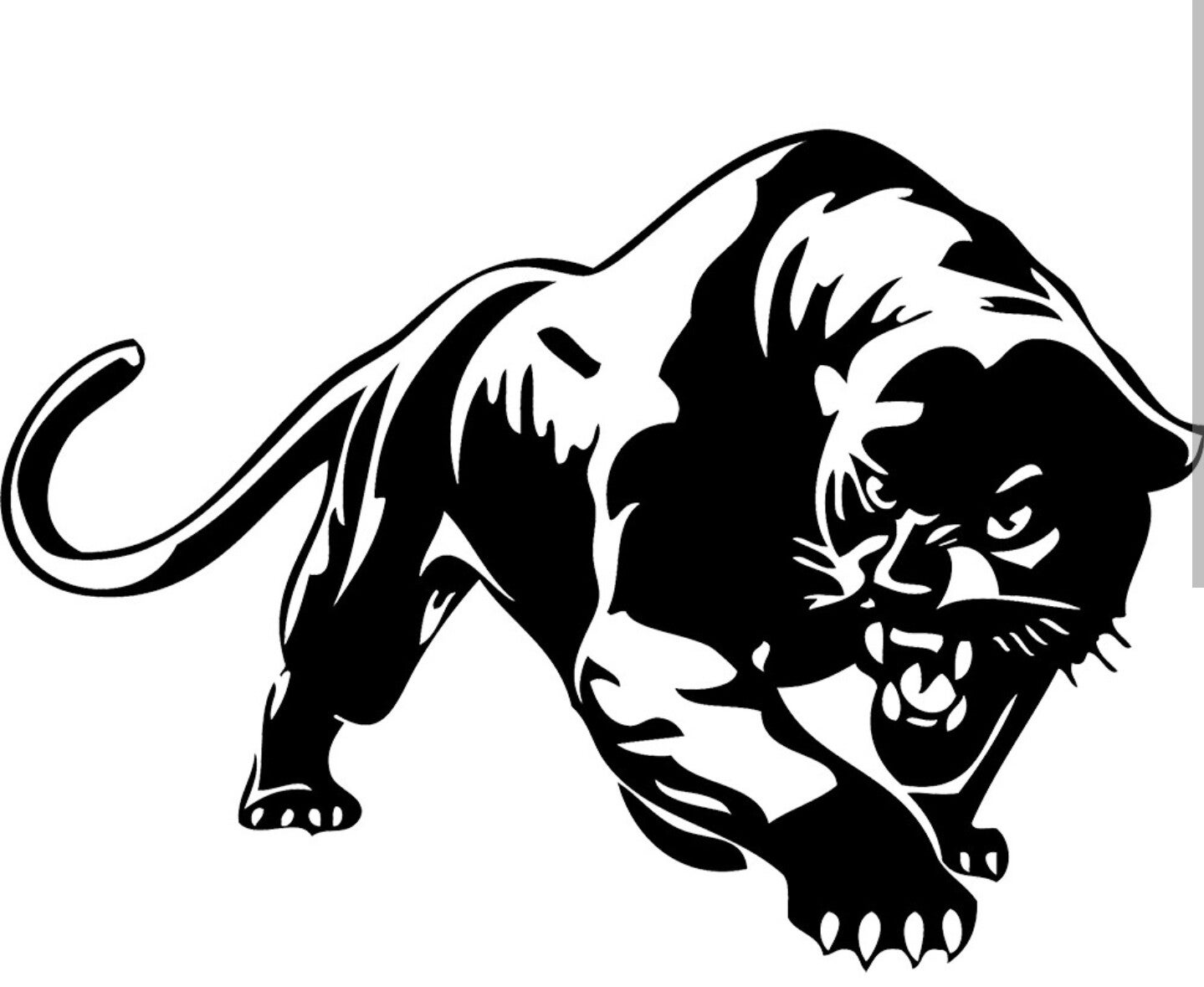Sticker panter
