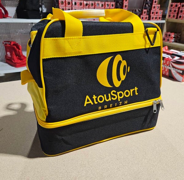 Sac spécial boules Bretonnes Noir / Jaune - AtouSport